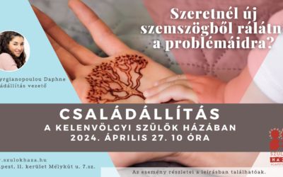Családállítás a Szülők Házában 04.27-én