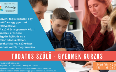 Tudatos szülő-gyermek kurzus